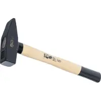 Bgs Schlosserhammer, 800 g, DIN 1041, Hickory-Stiel