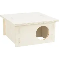 Trixie mehrstöckiges Haus für Kleintiere - 2 Zimmer - 20 x 10 x 20 cm