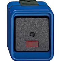 Merten 372675 Elektroschalter 1P Schwarz - Blau (372675)