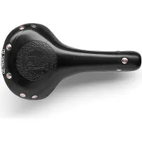 Selle Royal Selle Italia Mitica, Fahrradsattel, Stadt, Unisex, Schwarz, Einfarbig, Leder