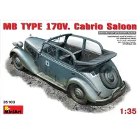 Mini art MB Typ 170V. Cabrio Saloon