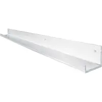 Sigel GA110, Schweberegal, Wandverteiler, Acryl, Transparent, Wohnzimmer, 10 kg
