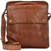 Harold's Leder Umhängetasche Submarine Crossbag Cognac braun