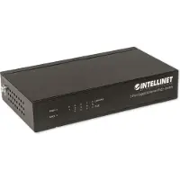 Intellinet 5-Port Gigabit Ethernet PoE+ Switch, 4 x PSE PoE-Ports, IEEE 802.3at/af Power-over-Ethernet (PoE+/PoE), 60 W, Desktop, Unmanaged, Gigabit Ethernet (10/100/1000), Power over Ethernet (PoE)
