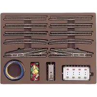 Märklin Uitbreidingsset E met elektrische wissels, Eisenbahn-Modell, Z (1:220), Junge/Mädchen, 17 Stück(e), 15 Jahr(e), Braun