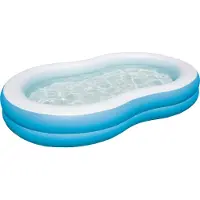 Bestway Pool Bestway Familienbad Achtform The Big Lagoon 262