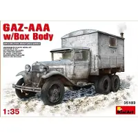 Mini art GAZ-AAA with Shelter