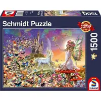Schmidt Spiele Puzzle Märchenhaftes Zauberland 1500 Teile 58994