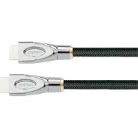 Python HDMI 2.1 Kabel Good Connections Serie, Ultra-High-Speed, bis 8K/UHD-2, Vollmetallstecker & Nylongeflecht, Länge 2 m, schwarz