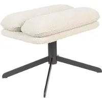Zuiver | Hocker Maltine Weiß Polyester 47x60x44 cm | NADUVI
