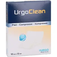 Urgo GmbH Urgoclean Kompressen 10x12 cm 10 St