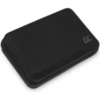 Green Cell GC PowerCase Kabeltasche Elektronische Tasche Universal Festplattentasche Groß Kabel Organizer Tasche Elektronik Zubehör Organisator für Handy Ladekabel Powerbank USB Sticks SD Karten