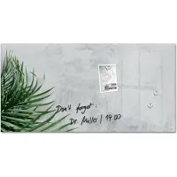 Sigel Glas-Magnetboard Artverum mit Design
