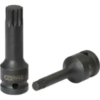 Ks Tools 911.0950, Steckschlüsselbuchse, Schwarz, 1 Kopf/Köpfe, 1/2", Metrisch, 10 mm