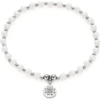 Leonardo Damen-Armband Edelstahl Leonardo Weiß