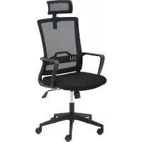 58 aufm Kessel Drehstuhl Helenelizabeth 62 x 99 x 65 Bürostuhl Schwarz 19139