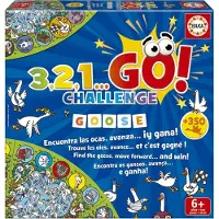 Educa Lernspiel 3,2,1 GO CHALLENGE GANS Karton Kinder