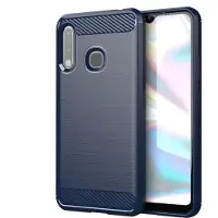 Cadorabo TPU Ultra Slim carbon edelstahl Kombi Cover
