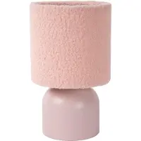 Lucide Tischlampe Woolly Pink