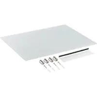 Speaka Professional Schreibtafel SP-BWM-200 (B x H) 600mm x 450mm Weiss glatt Inkl. Ablageschale