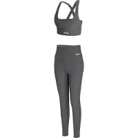Yeaz VIBRANT Sportbekleidung Set mit hoher Taille und gekreuzten Trägern