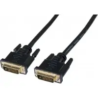 Exertis Connect DVI Monitorkabel, Duallink, 24+1pol DVI-D St./St., 5,0 m Zum Anschluss von Monitoren und Beamern mit