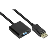 GOOD CONNECTIONS Adapter DisplayPort an VGA Buchse 1920x1200 20cm