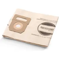 Techkar 5 Stück Papier-Staubsaugerbeutel für Master Profi Europe 1 und 3 – Biologisch Abbaubar, Reißfest, 2-lagiges Filtermaterial, 15x65 cm