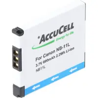 AccuCell Akku passend für Canon NB-11L, NB-11LH Akku , Ixus 125 HS, 240, PowerShot A2300