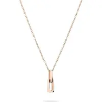 Liebeskind berlin Halskette - Edelstahl Mini Link - Gr. unisize - in Quarz - für Damen