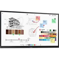 Sharp Business Monitor PN-LA752, InGlass-Touch-Technologie, 75",3840 x 2160 px, IPS Panel, HDMI/DisplayPort/USB/LAN, 2 x 10 W, Intel SDM-Slot