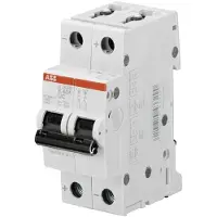 ABB LS S202M-Z16UC SicherungsautomatÂ Z-Char., 10kA, 16A, 2P