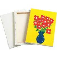Colorations Leinwand Baumwolle Maluntergrund 30,5 x 23cm 6er Set