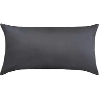 TRAUMSCHLAF Premium Interlock Kissenbezug 40x80 cm anthrazit