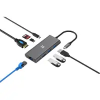 Xtrememac Xwh-Hub8-13 Type-C Hub