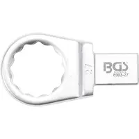 Bgs Einsteck-Ringschlüssel 27 mm Aufnahme 14 x 18 mm
