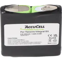 ECO Akku für AVAYA Tenovis Integral D3 Mobile ersetzt 4.999.046.216, 4.999.046.235, 4.999.130.921, 4.999.134.275 NiMH, 2,4V, 600mAh