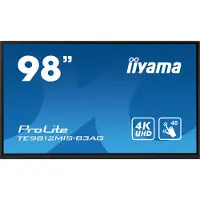 Iiyama TE9812MIS-B3AG, Kiosk-Design, 2,48 m (97.5"), LCD, 3840 x 2160 Pixel, WLAN, 24/7