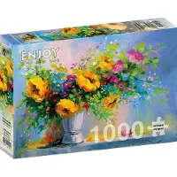 Enjoy Puzzle Bouquet mit gelben Blumen 1000 Teile