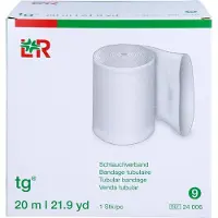 ToRa Pharma TG Schlauchverband Gr.9 20 m weiß 1 St Verband