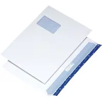 Cygnus Excellence Versandtaschen, DIN C4, mit Fenster, 250 Stück