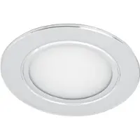 Siro Einbauleuchte SL-Mono Spot 3000K warmweiß, Chrom glänzend