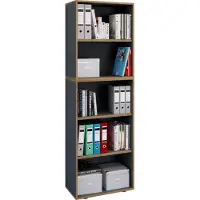 VCM Regal Bücher Ordner Salia 5fach B. 60 cm