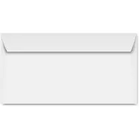 Clairalfa Briefumschl„ge DL, 110 x 220 mm, weiá