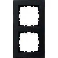 Kopp 402650007, Schwarz, Kunststoff, konventionell, , Matte, IP20