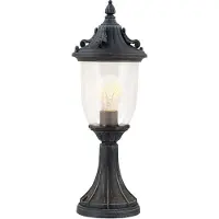 Elstead Lighting Elstead Elkstone Außen-Stehleuchte E27 1-fach Grünspan IP44