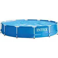 Intex 28210NP, 6503 l, Gerahmter Pool, Kind & Erwachsener, Blau, 21,9 kg