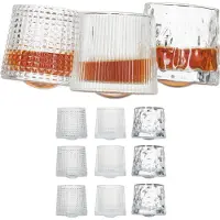 Relaxdays 12x Whisky-Glas