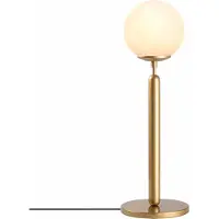 Opviq , Vintage Tischlampe mit Metallkörper, Glasabdeckung, 18 x 18 x 52 cm | Kabel 200 cm, E14 Fassung, max. 40 W | Modernes, skandinavisches Design für stilvolle Räume.