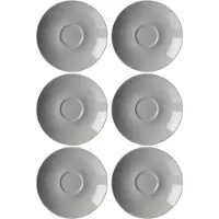Ritzenhoff & Breker Untertasse "Kaffeeuntertassen Doppio ø 16 cm 6er Set"